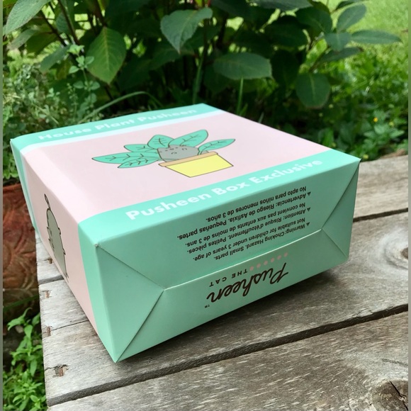 NEW 2020 PUSHEEN The Cat Fern House Plant Cat Kitty Vinyl Toy Collectible Kawaii - Picture 7 of 8